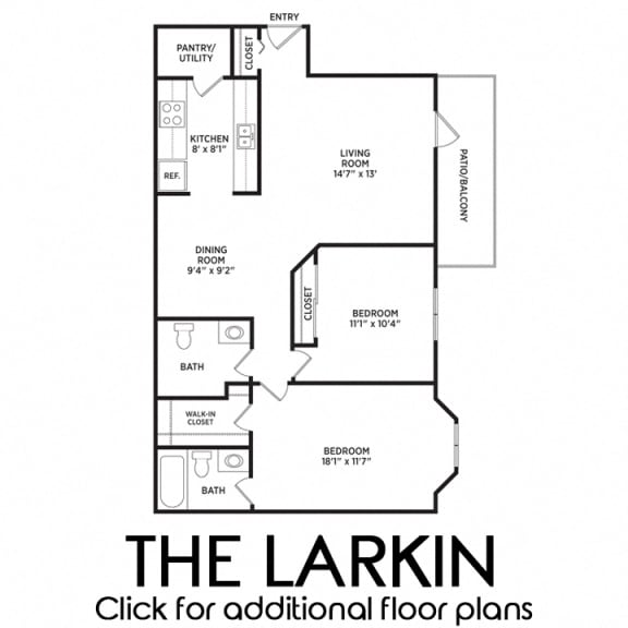 Floor Plans of Arbor Glen Apartments in East Lansing, MI